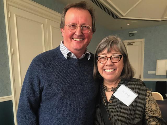 Robert and Karen Holtermann at the CCS 50th Anniversary Brunch in San Jose, CA on March 18, 2018.
