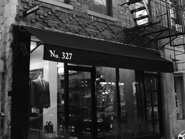 Brooklyn Tailors' flagship store is located on Grand Street in Brooklyn