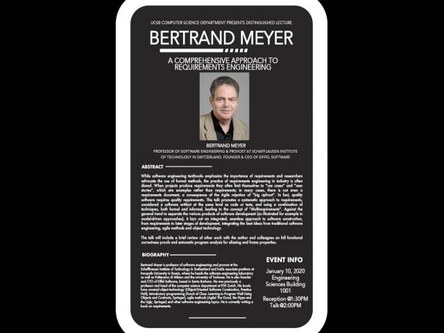 Dr. Bertrand Meyer