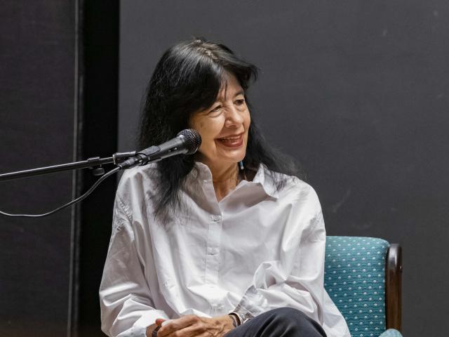 Joy Harjo in the Old Little Theater