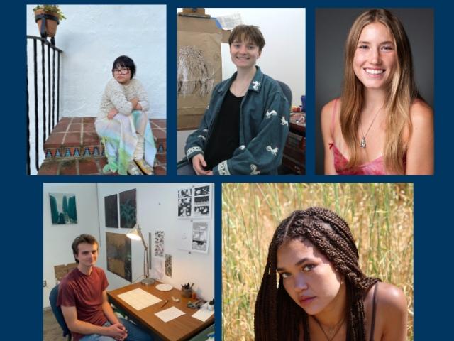 CCS student painters participate in 2024 UCSB Alumni Awards on April 19, 2024